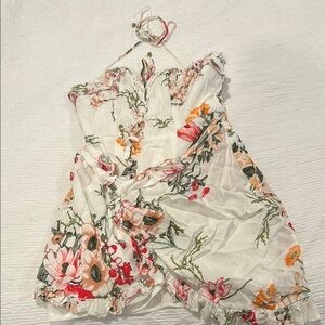 Angel Biba Floral Halter Dress